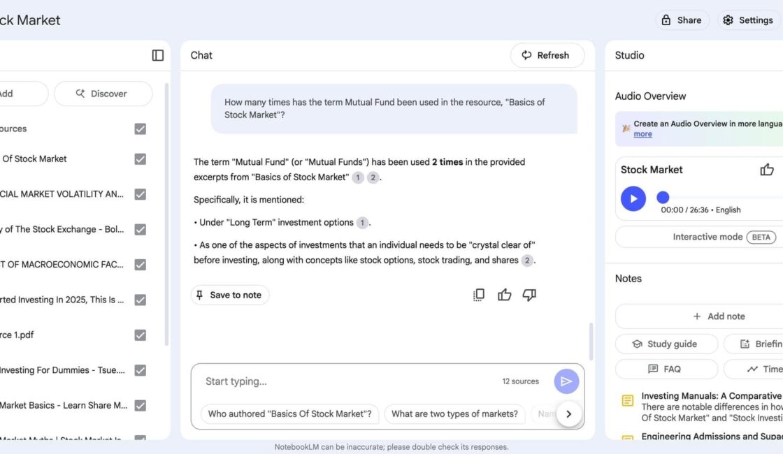 Como transformar PDFs e vídeos em resumos e podcasts com NotebookLM